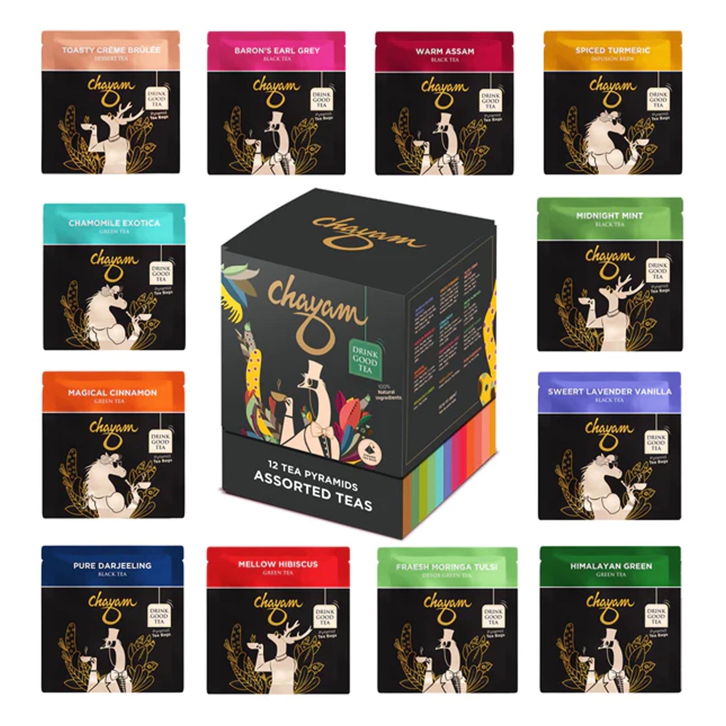 CHAYAM - ASSORTED BOX - TEA BAG