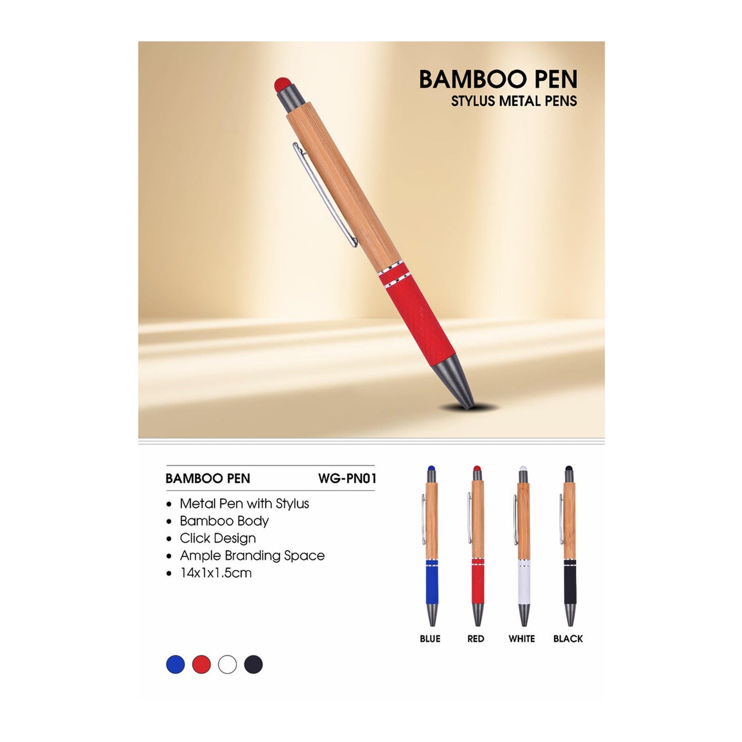 URBAN GEAR - Bamboo Pen - WG-PN01