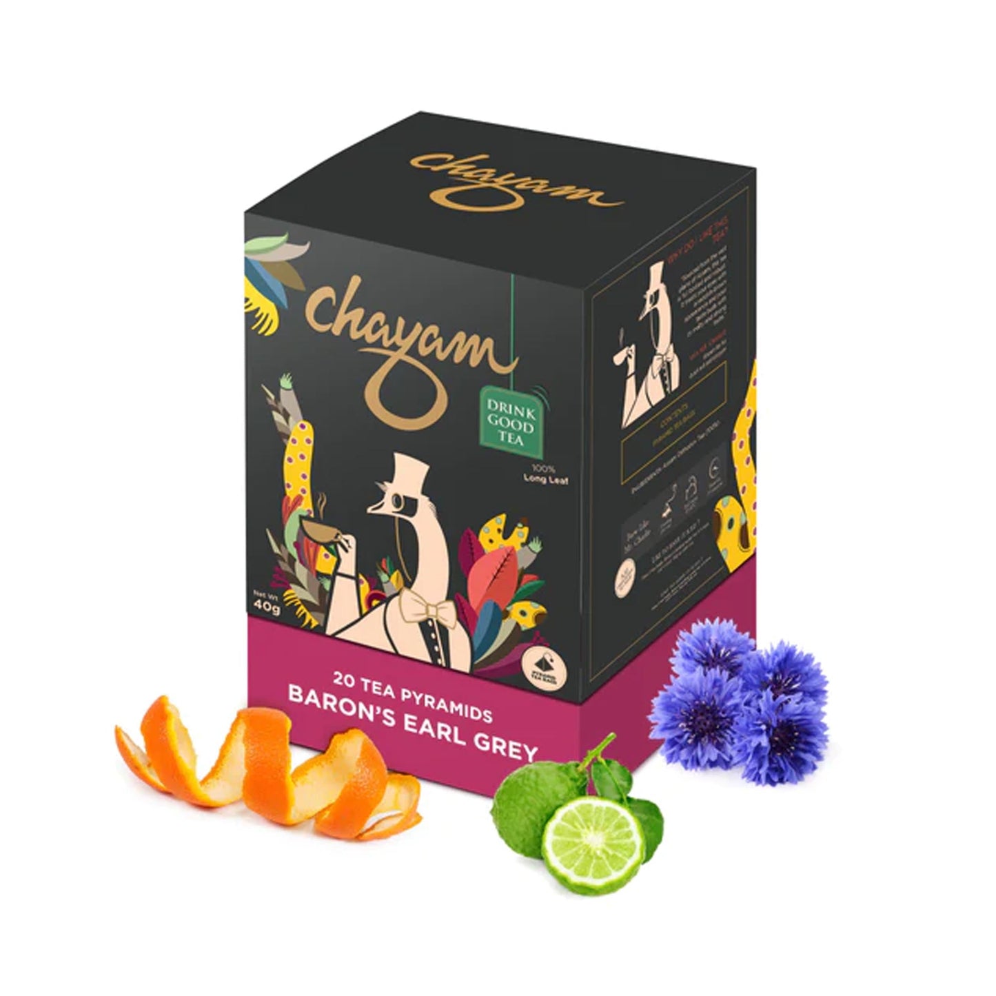 CHAYAM - BARON’S EARL GREY - TEA BAG