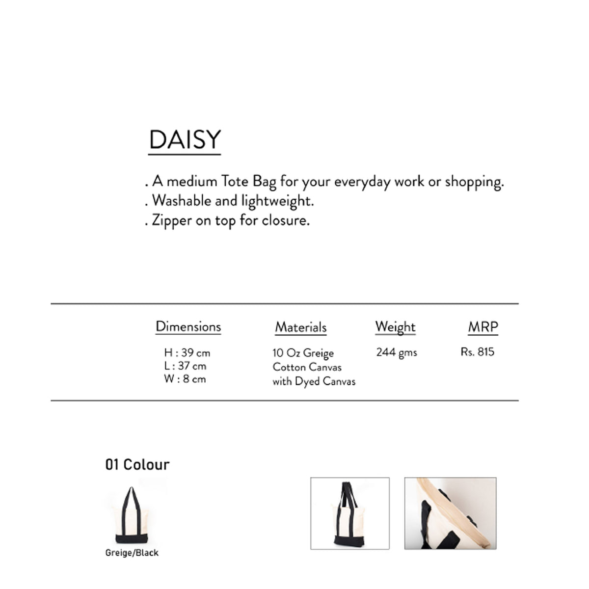 Oblique - Daisy Carry Bag