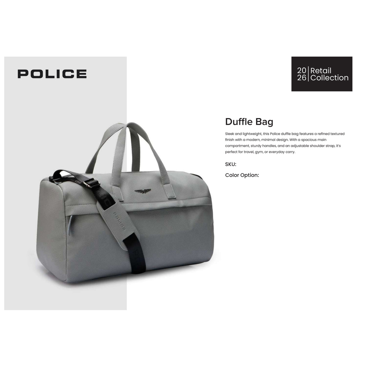 Police - Duffle Bag Archelo