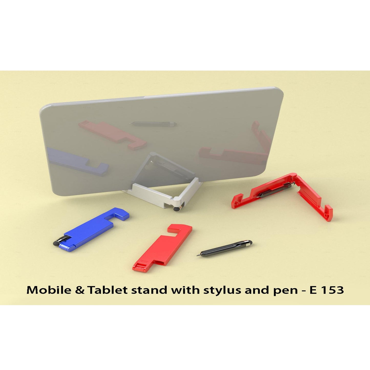 Mobile & Tablet stand with stylus and pen - E 153