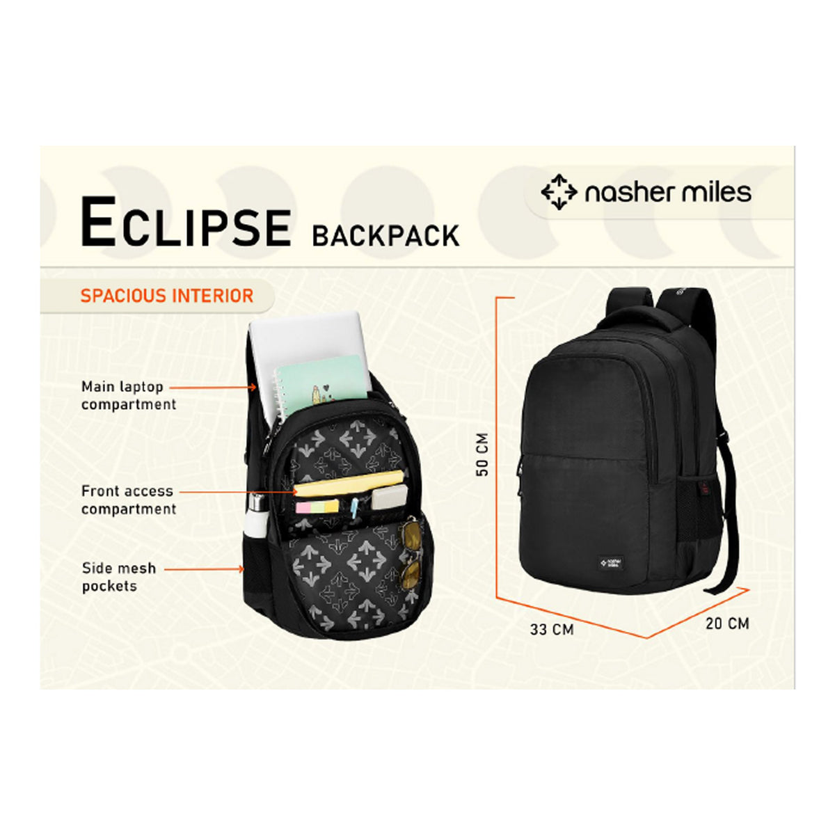 Nasher Miles - Eclipse Backpack