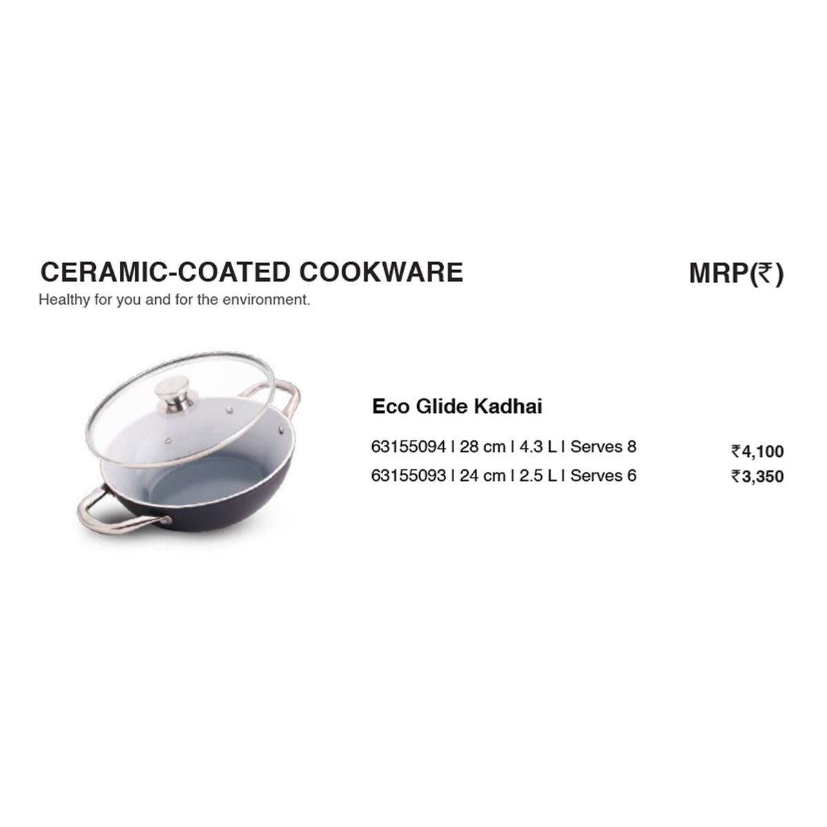 Wonder Chef - Eco Glide Kadhai