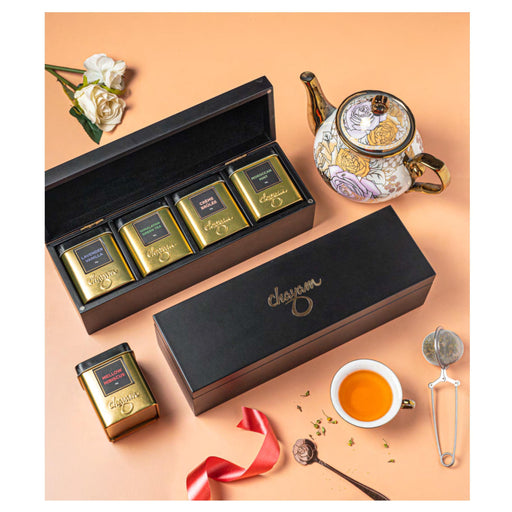 CHAYAM - FINE BLACK - TEA CHEST