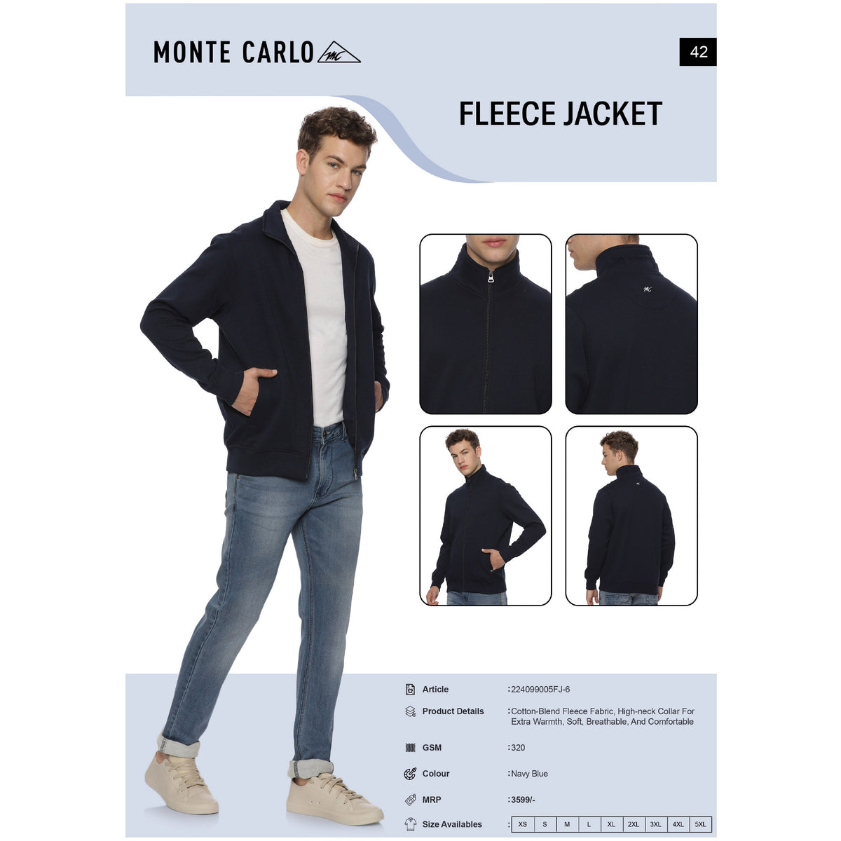 Monte Carlo - Fleece Jacket