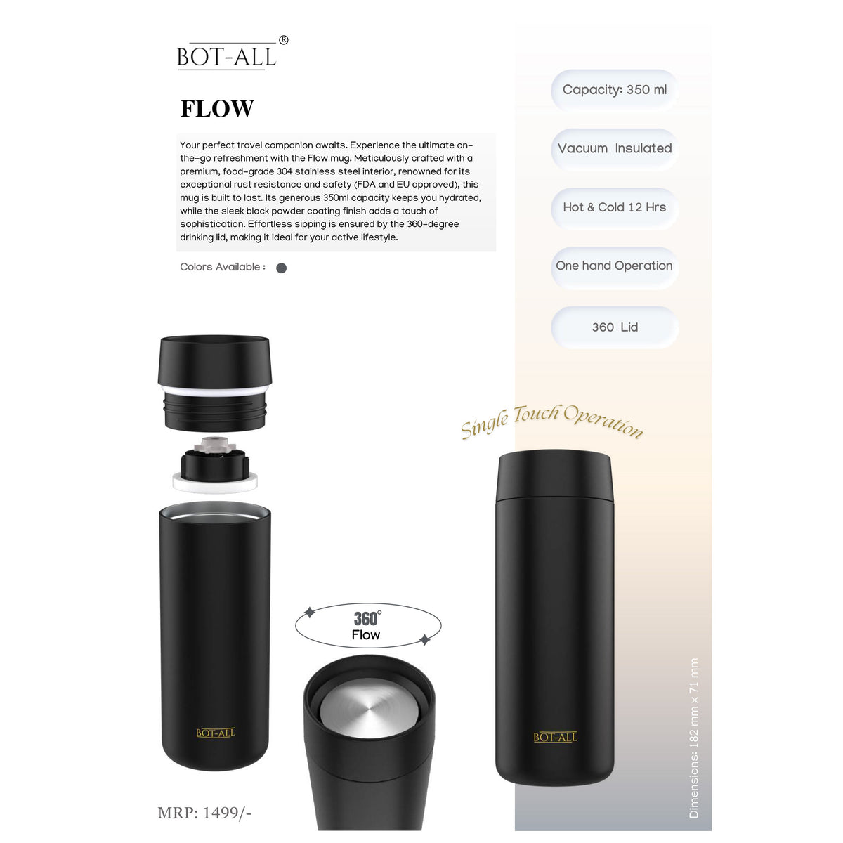 Bot-All - Flow Vacuum Bottle