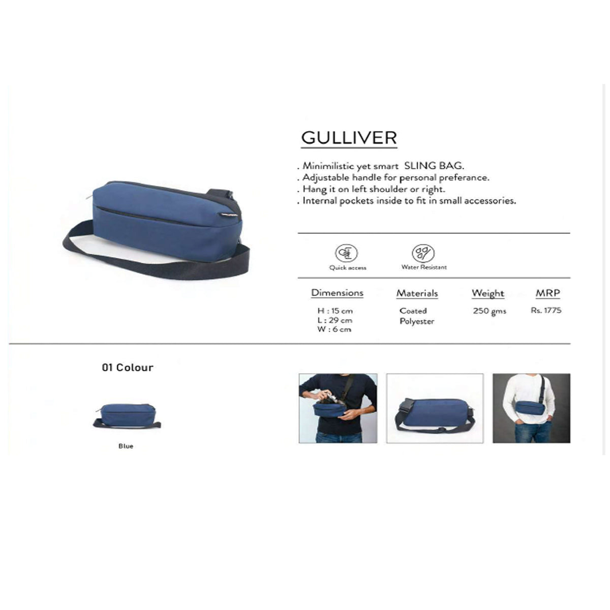Oblique - Gulliver - Sling Bag