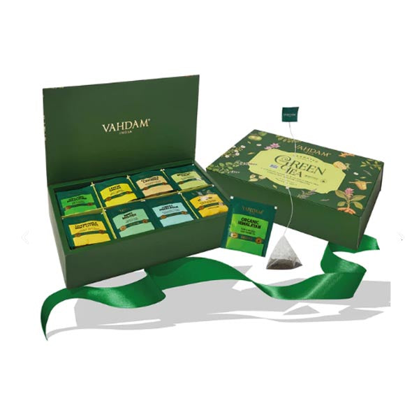 VAHDAM - Green Tea Assortment