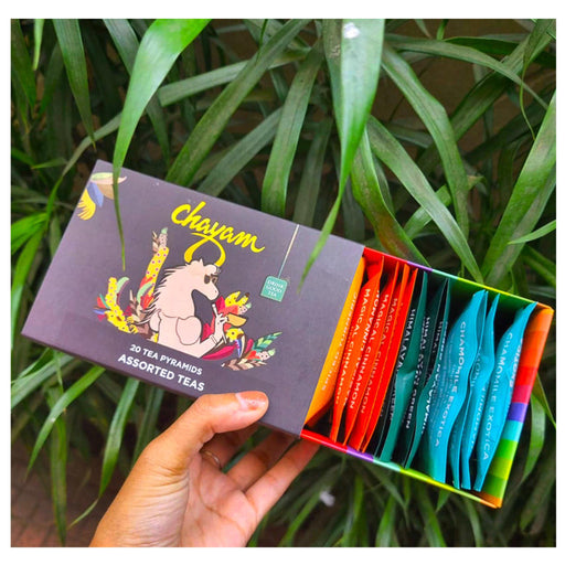 CHAYAM - HOLISTIC GREEN - TEA BOX