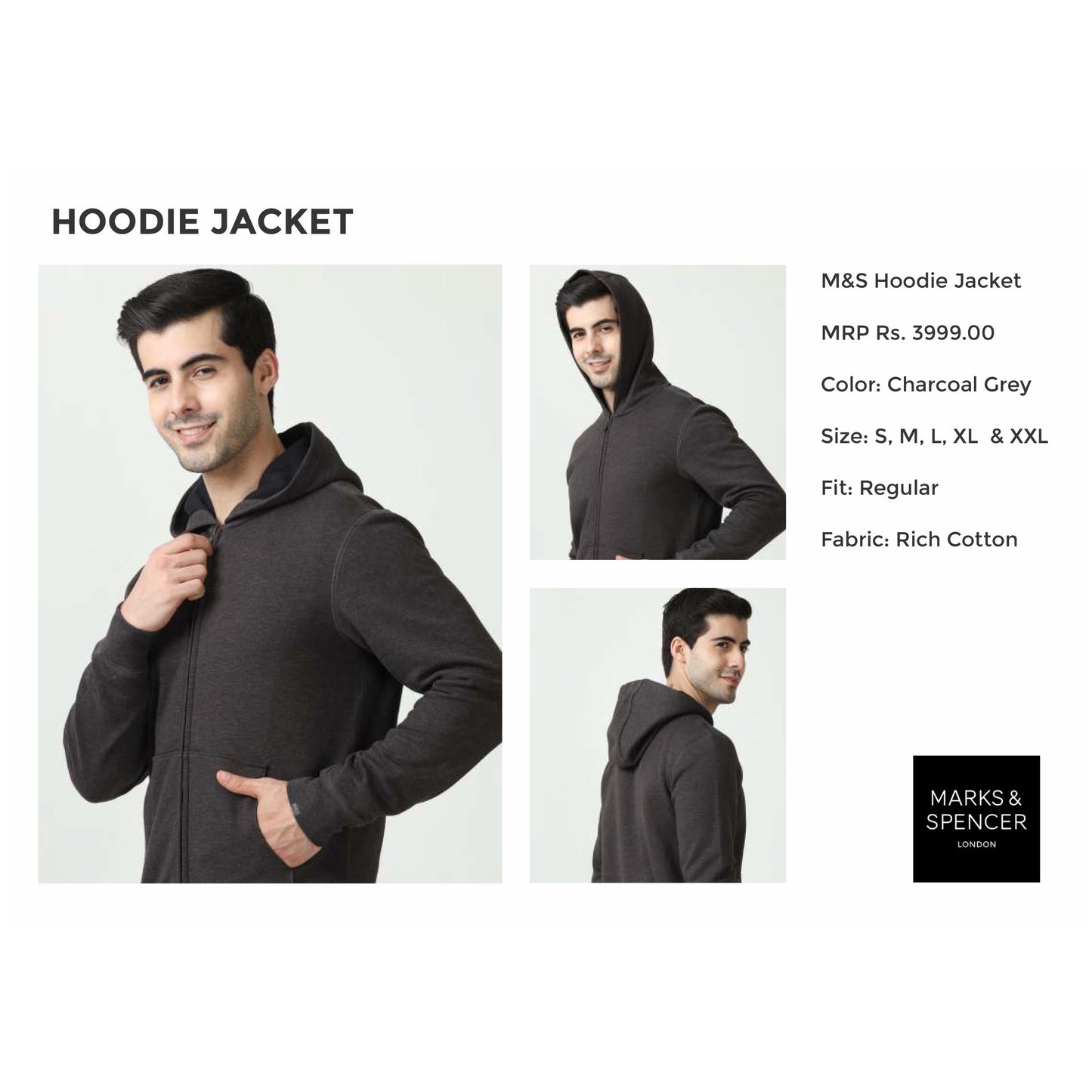 MARK & SPENCERS - HOODIE