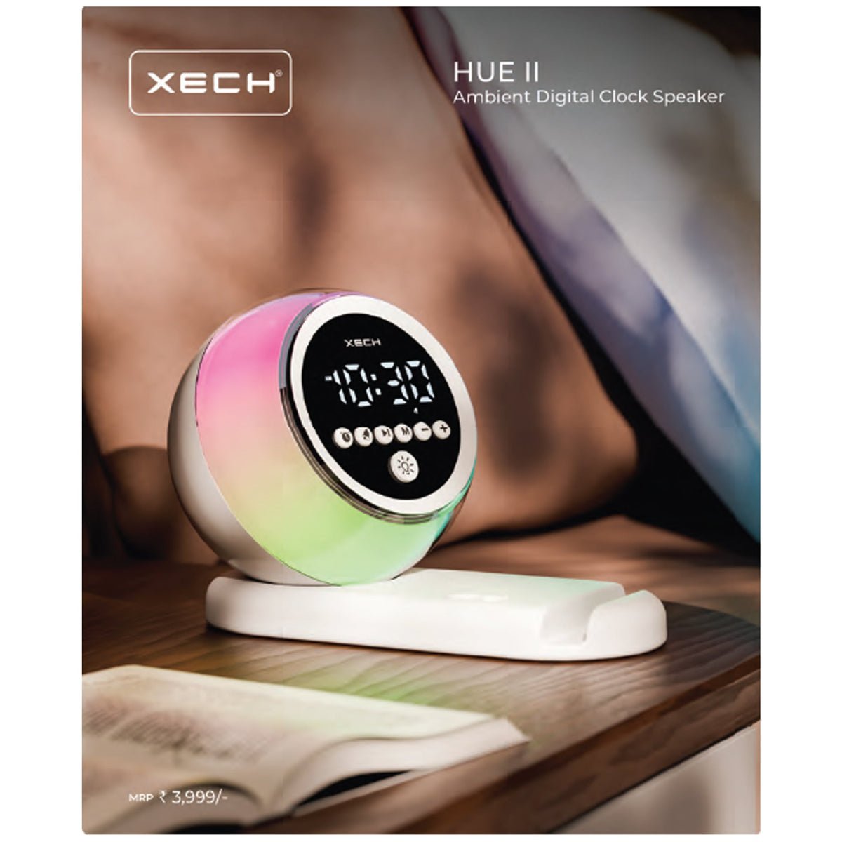 Xech - HUE II Digital Clock