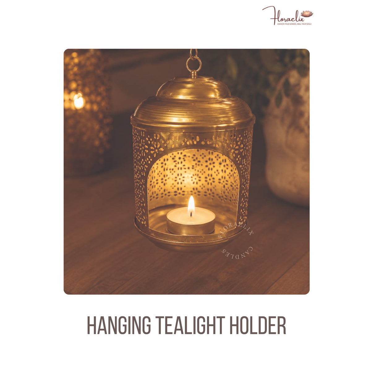 Floraelix - Hanging Tealight Holder