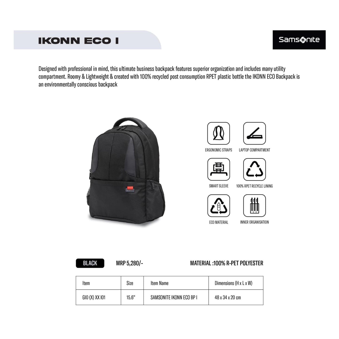 SAMSONITE - IKONN ECO I