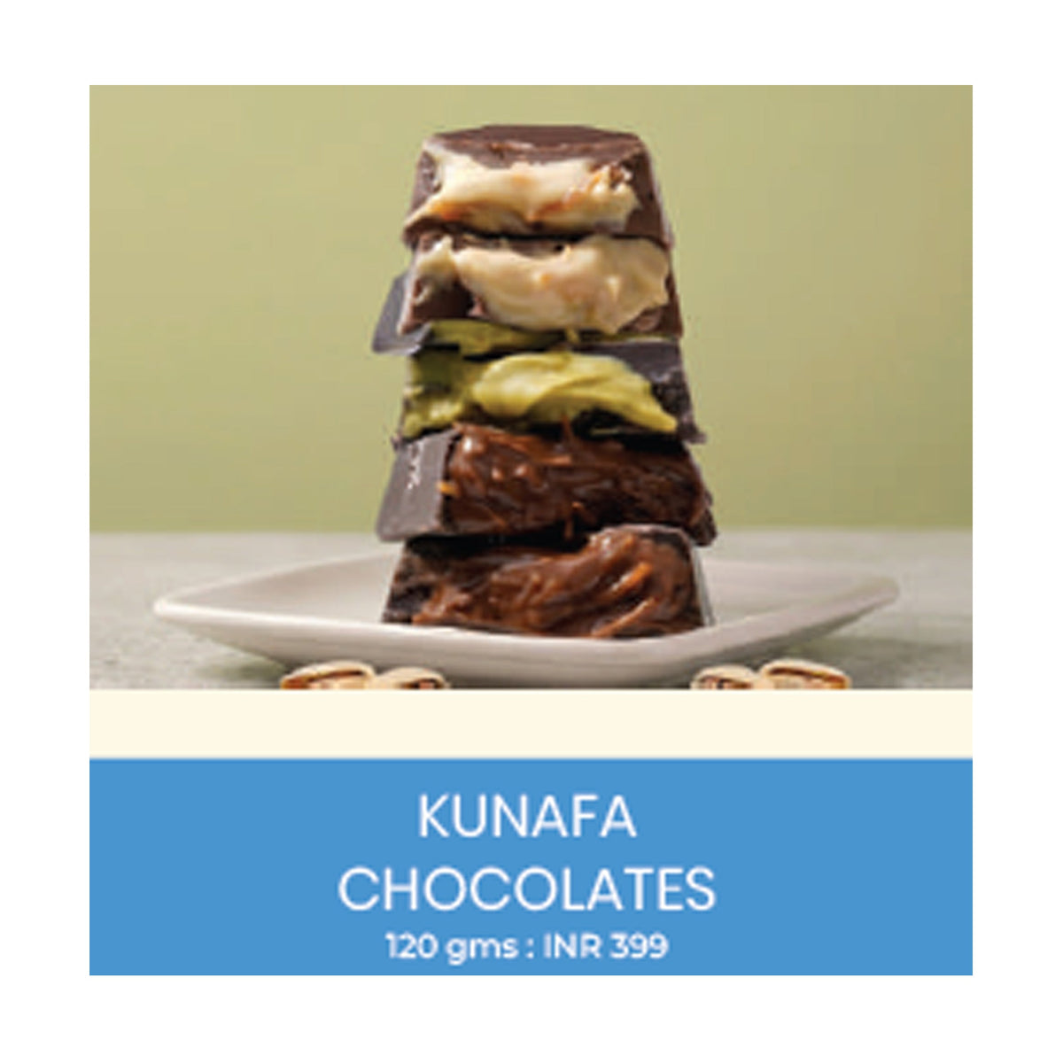 Snackible - Kunafa Chocolates