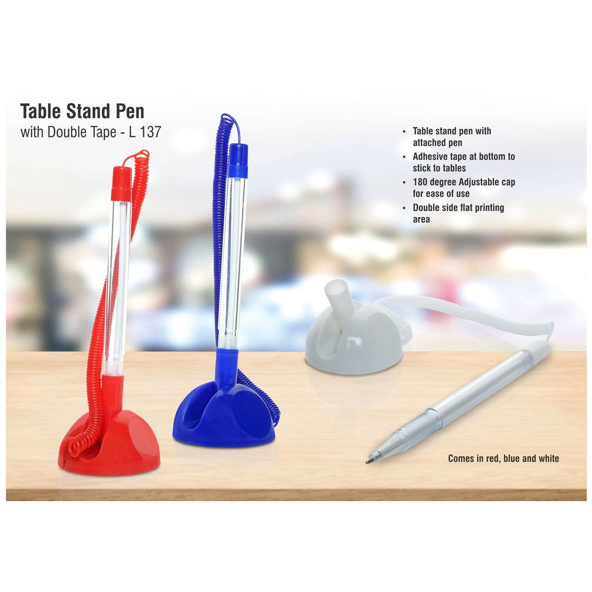 Power Plus - Table Stand Pen - L 137