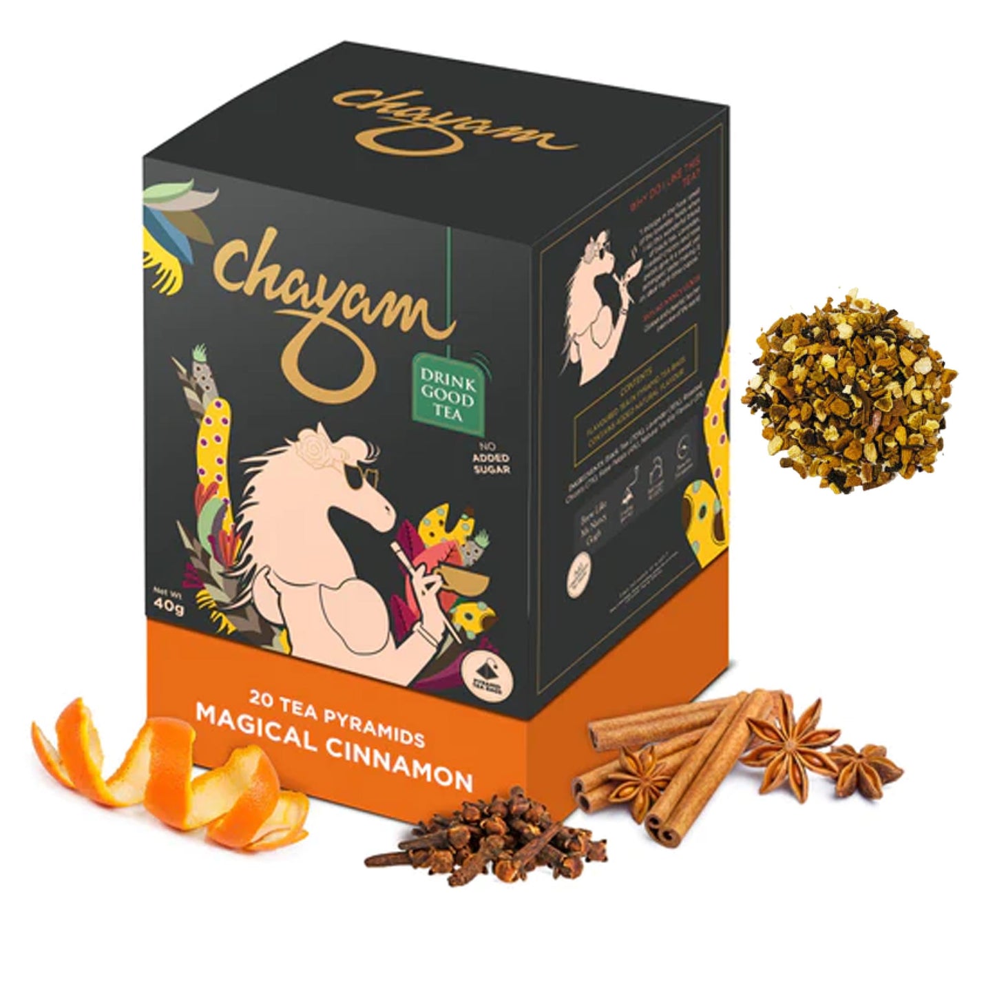 CHAYAM - MAGICAL CINNAMON - TEA BAG