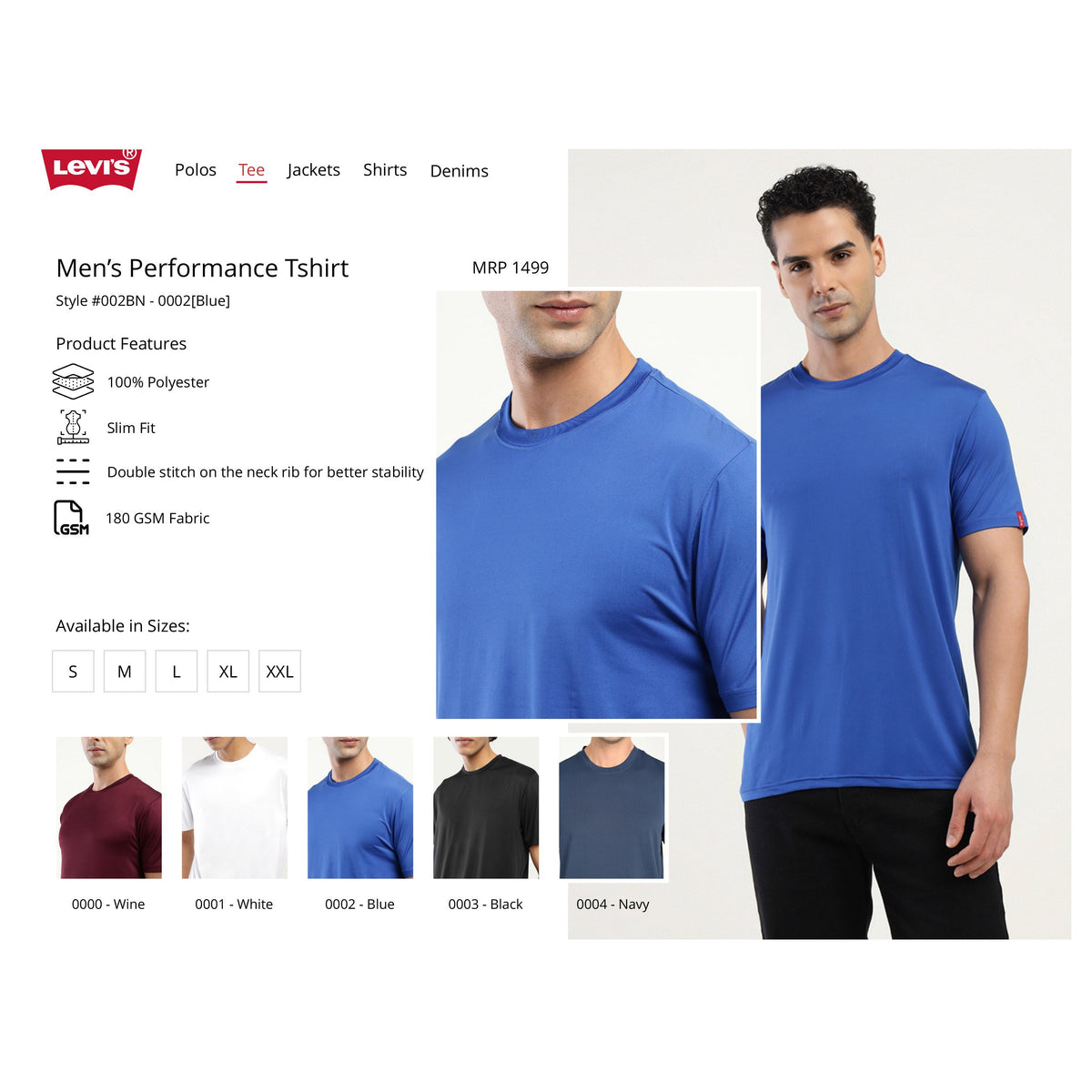 Levi's - Men's Performance T-Shirt