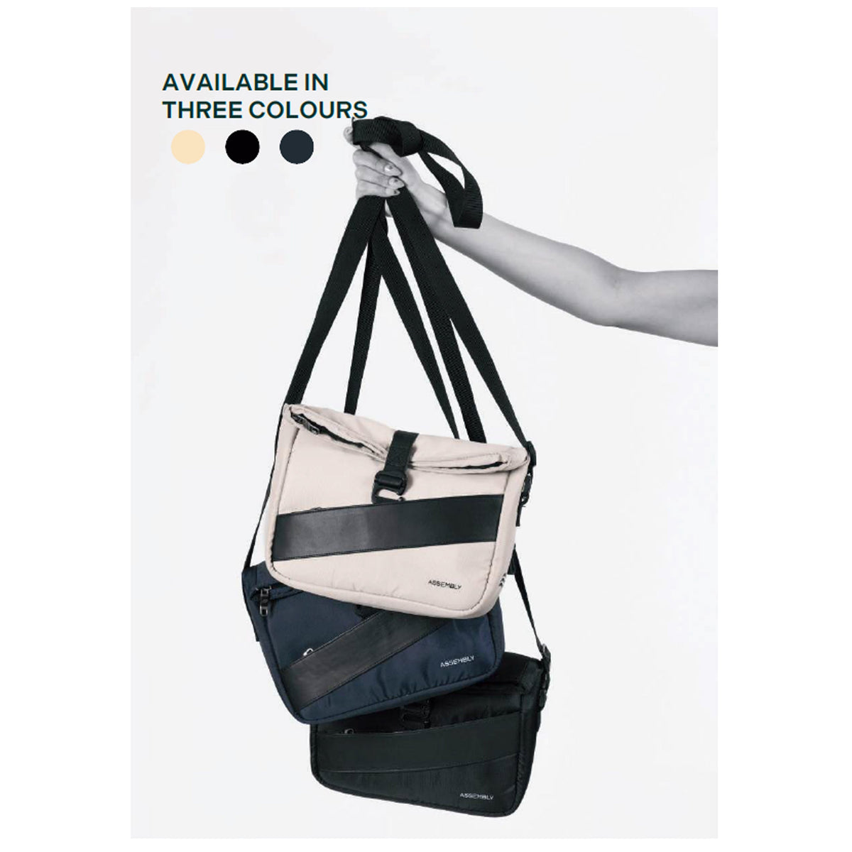 Assembly - Oblique Crossbody Sling Bag