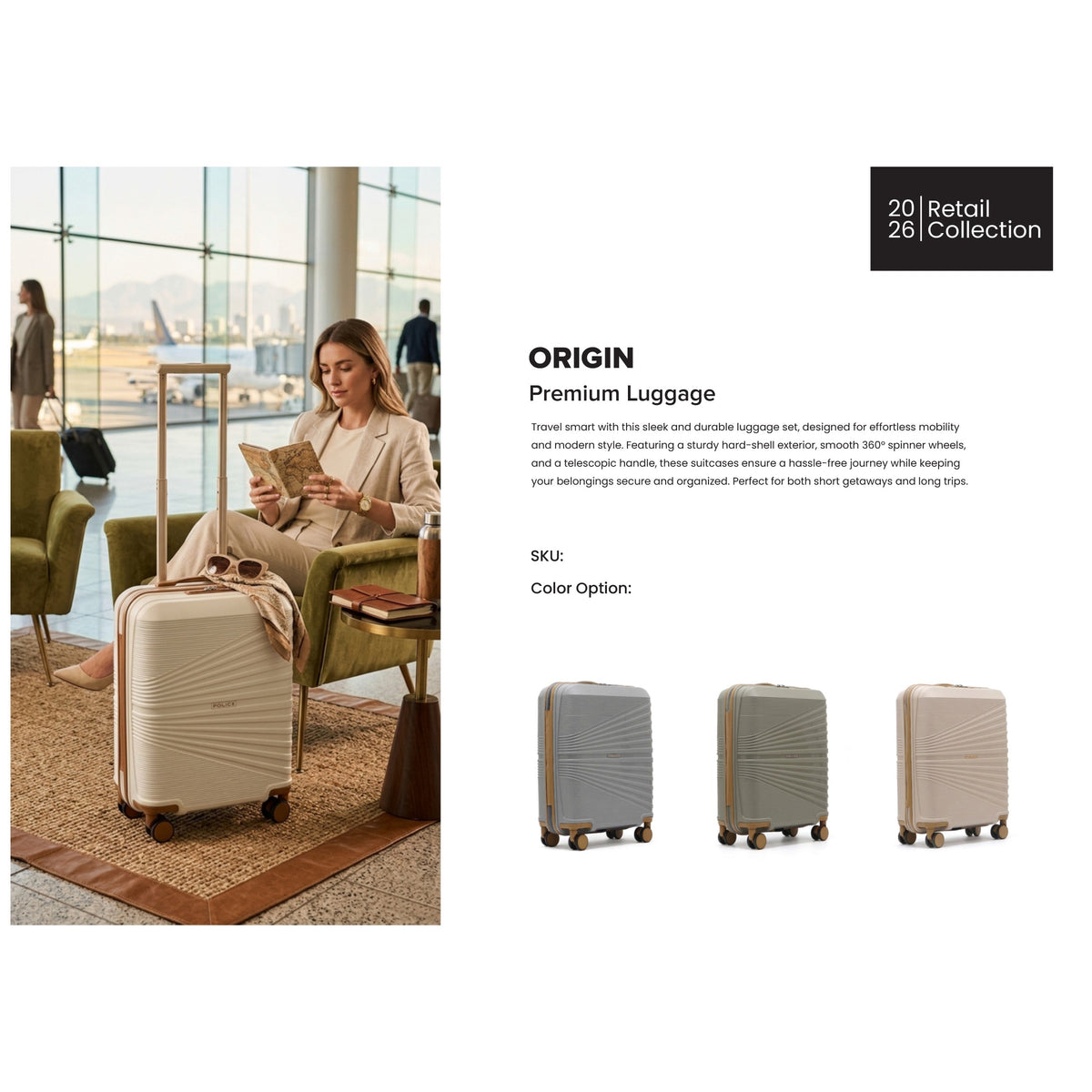 Police - Origin Premium Luggage