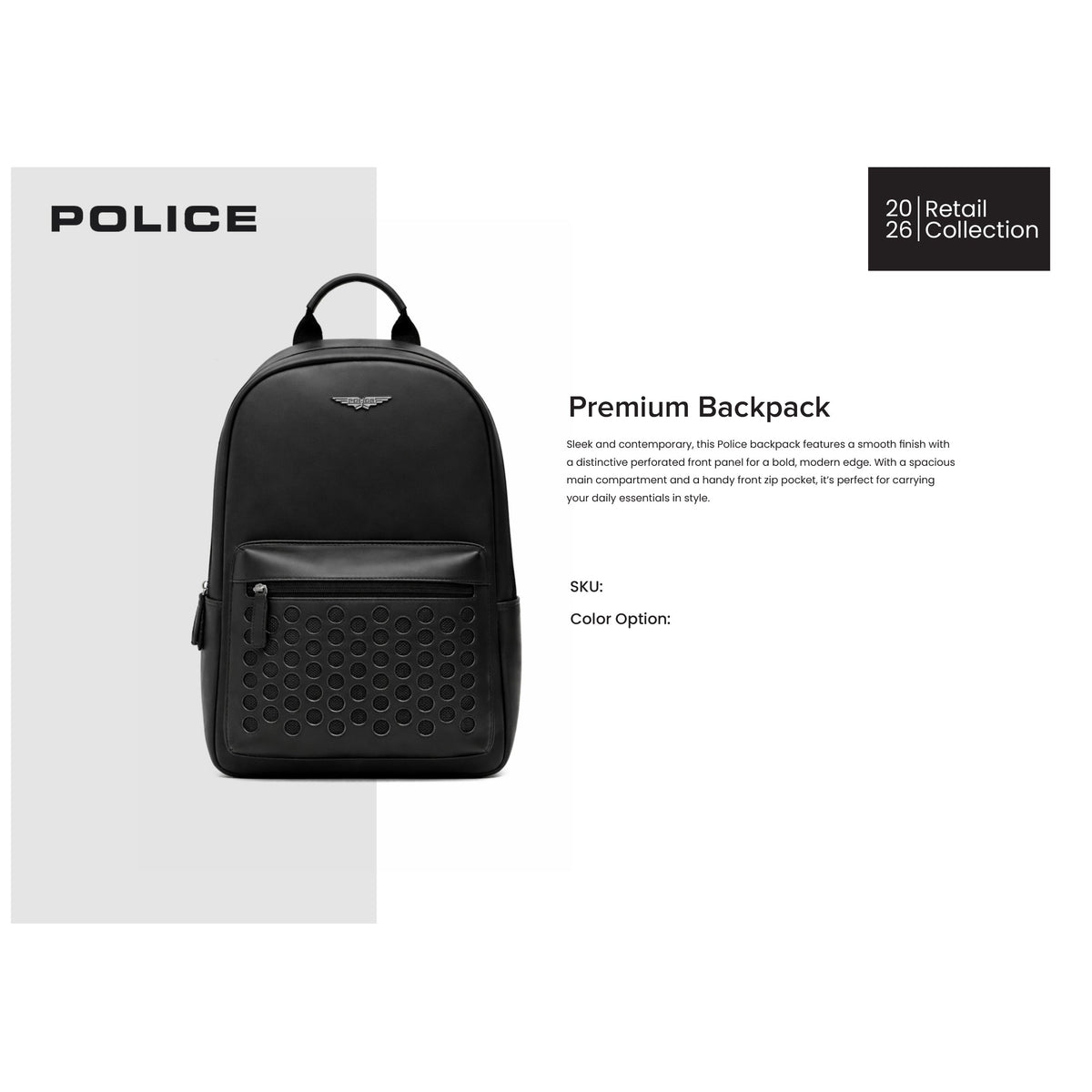 Police - Premium Backpack Hotshot 1