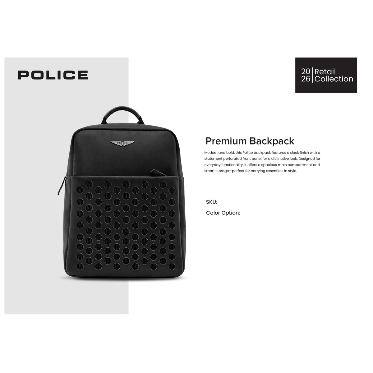 Police - Premium Backpack Hotshot 2