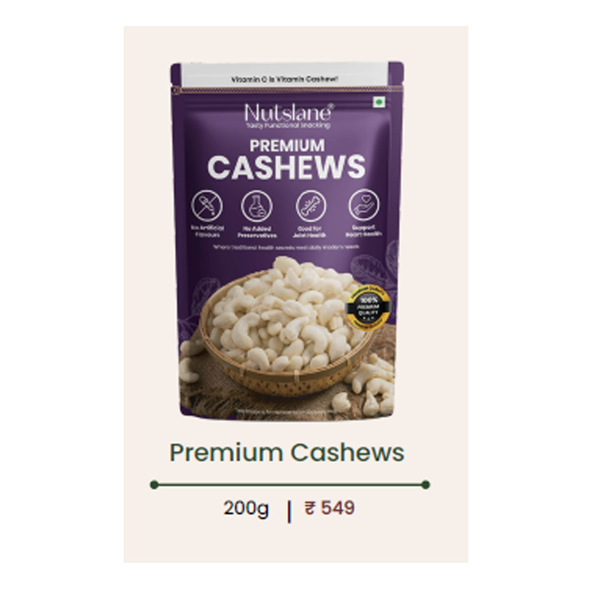 Nutslane - Premium Cashews