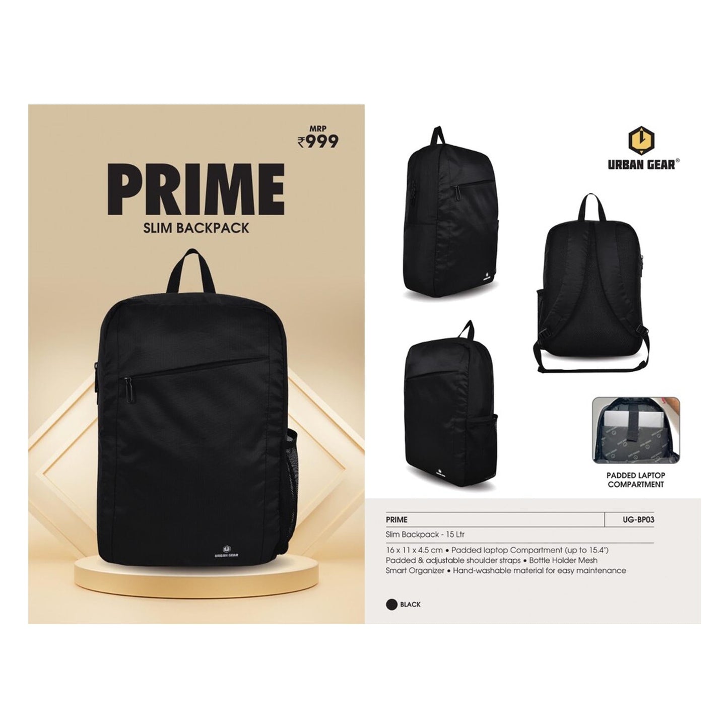 URBAN GEAR - Prime - UG-BP03