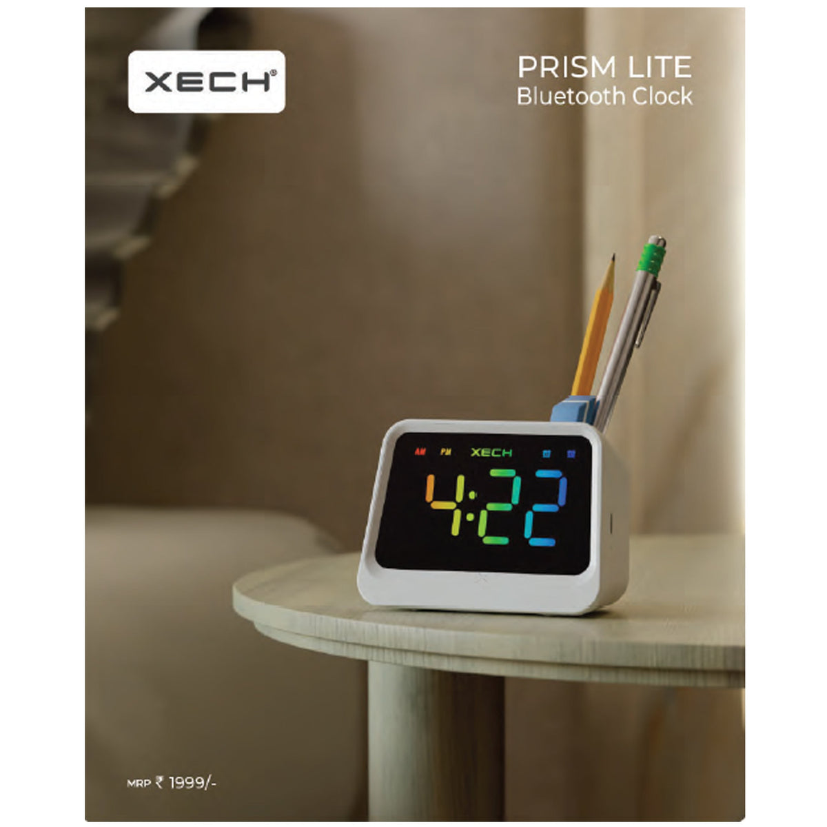 Xech - Prism Lite Bluetooth Clock