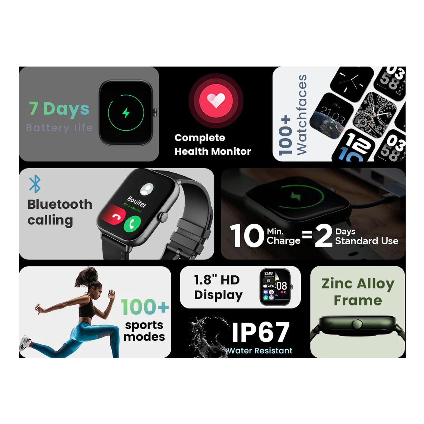 BOULT - RIDGE - SMART WATCH