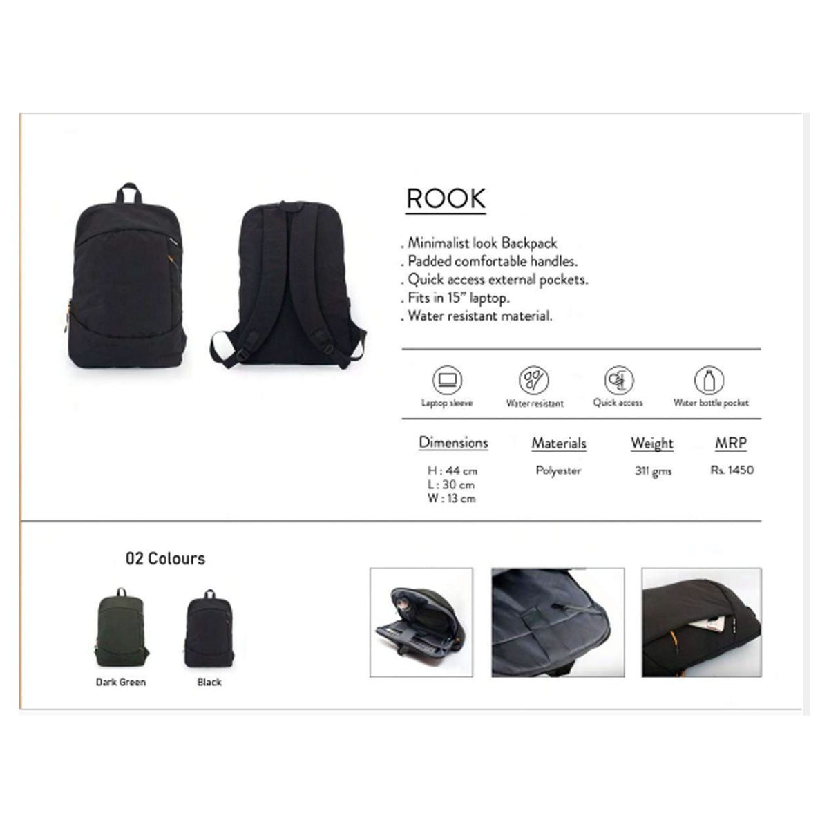 Oblique - Rook - Laptop Bag