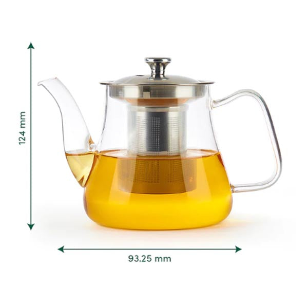 VAHDAM - Radiance - Glass Tea Pot with Infuser