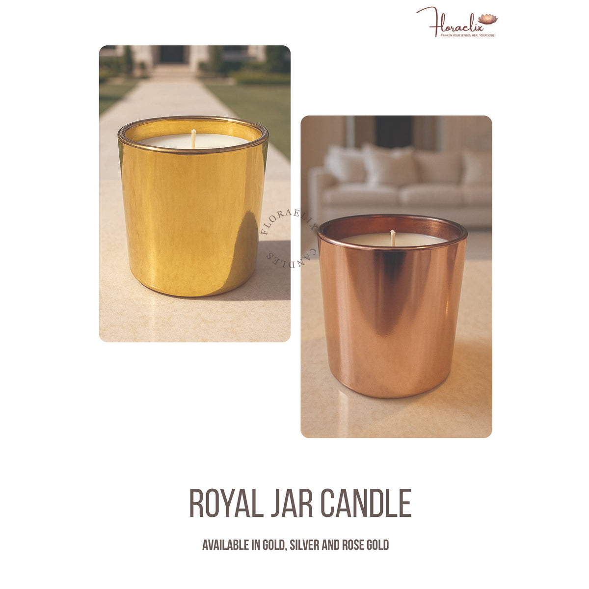 Floraelix - Royal Jar Candle