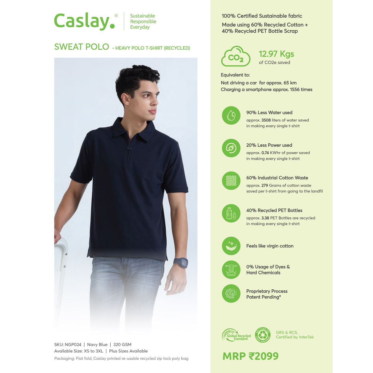 Caslay - Sweat Polo