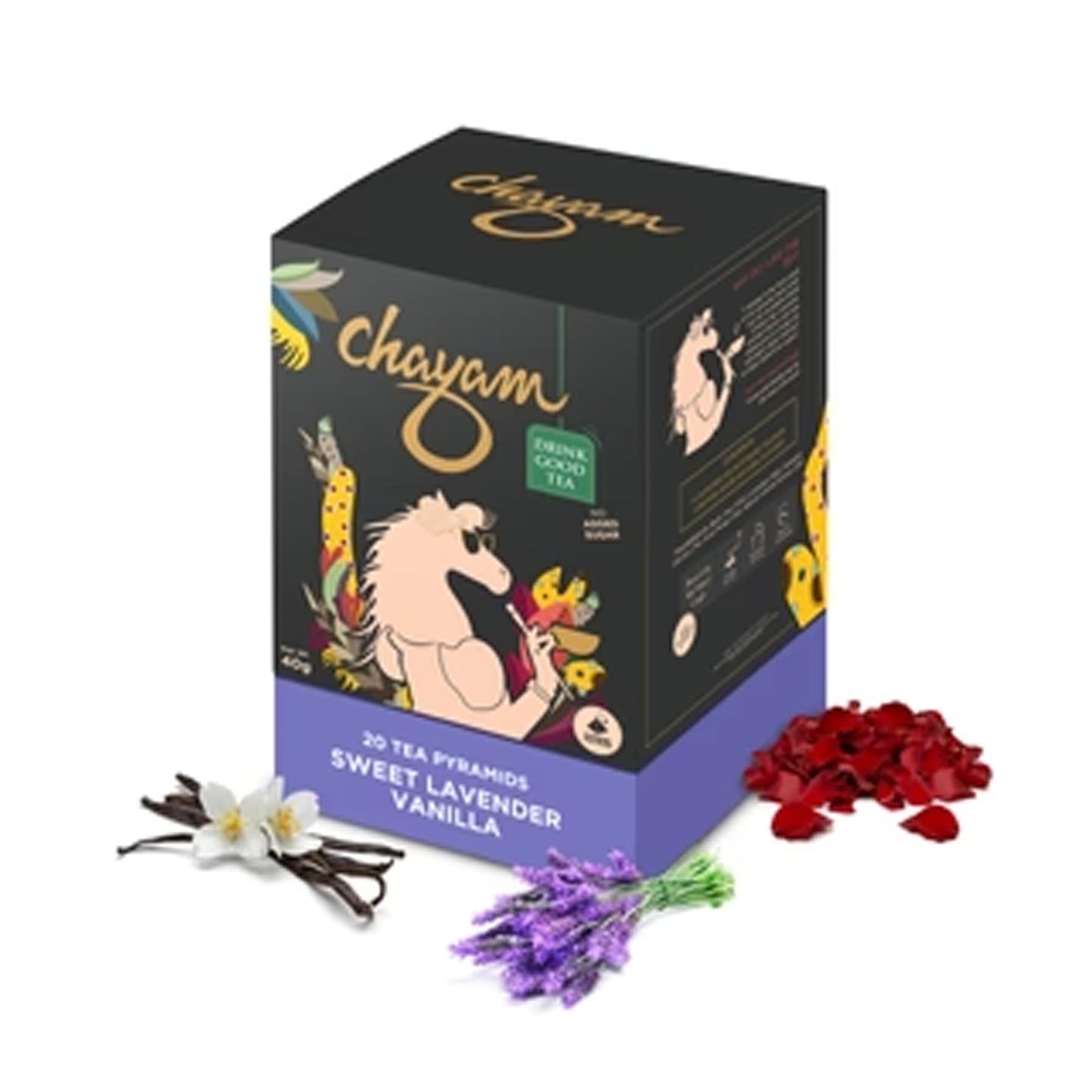 CHAYAM - SWEET LAVENDER VANILLA - TEA BAG