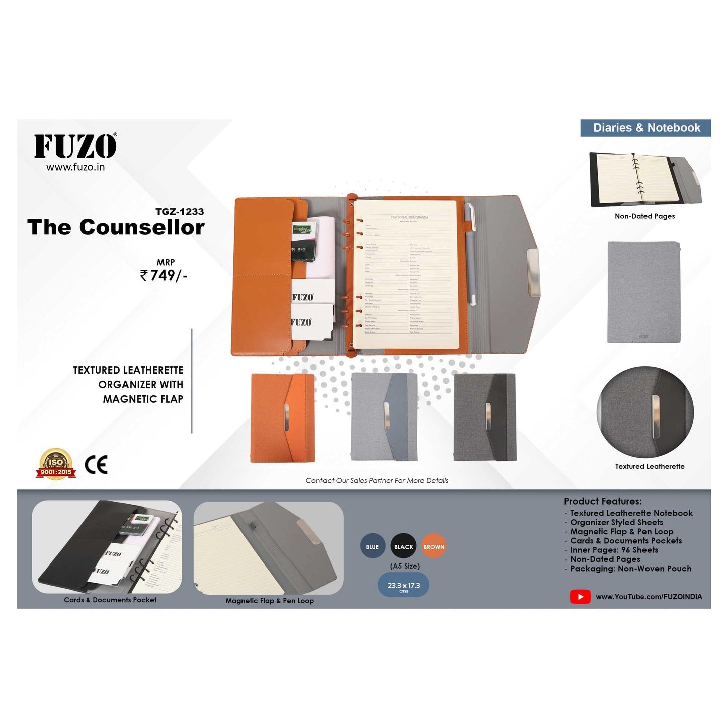 FUZO - THE COUNSELLER TGZ-1233