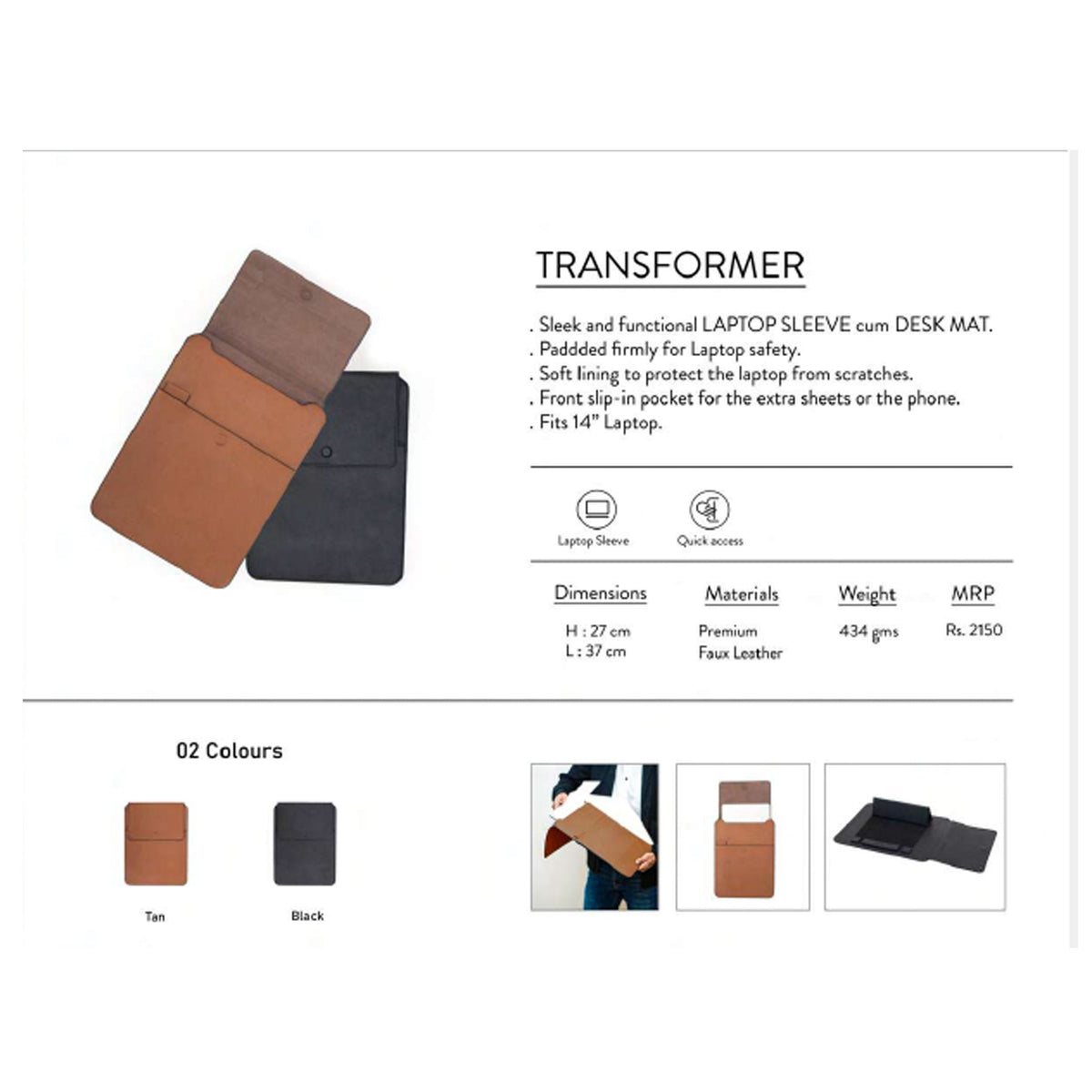 Oblique - Transformer - Laptop Sleeve