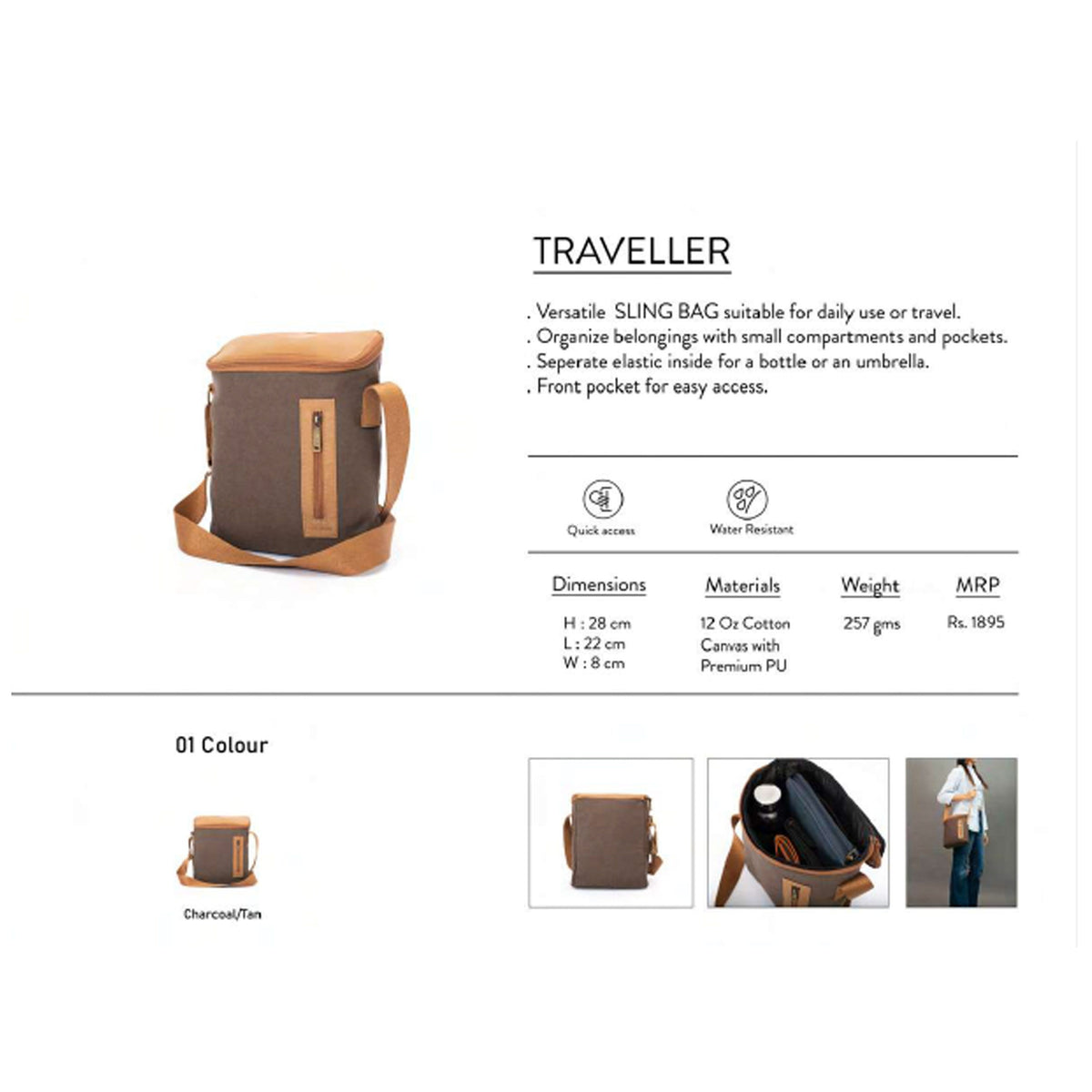 Oblique - Traveller - Sling Bag