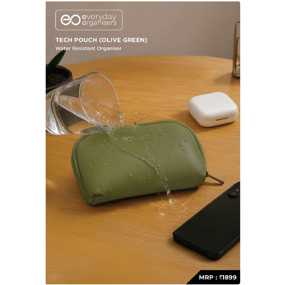 EO - Tech Pouch (Olive Green)