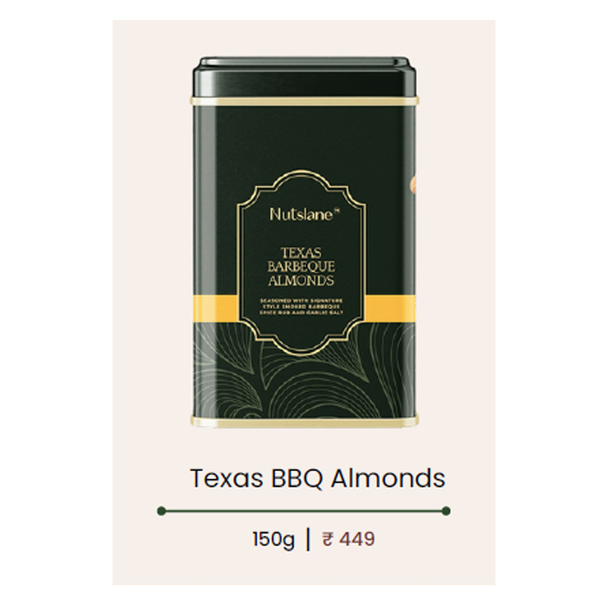 Nutslane - Texas BBQ Almonds (Tin)