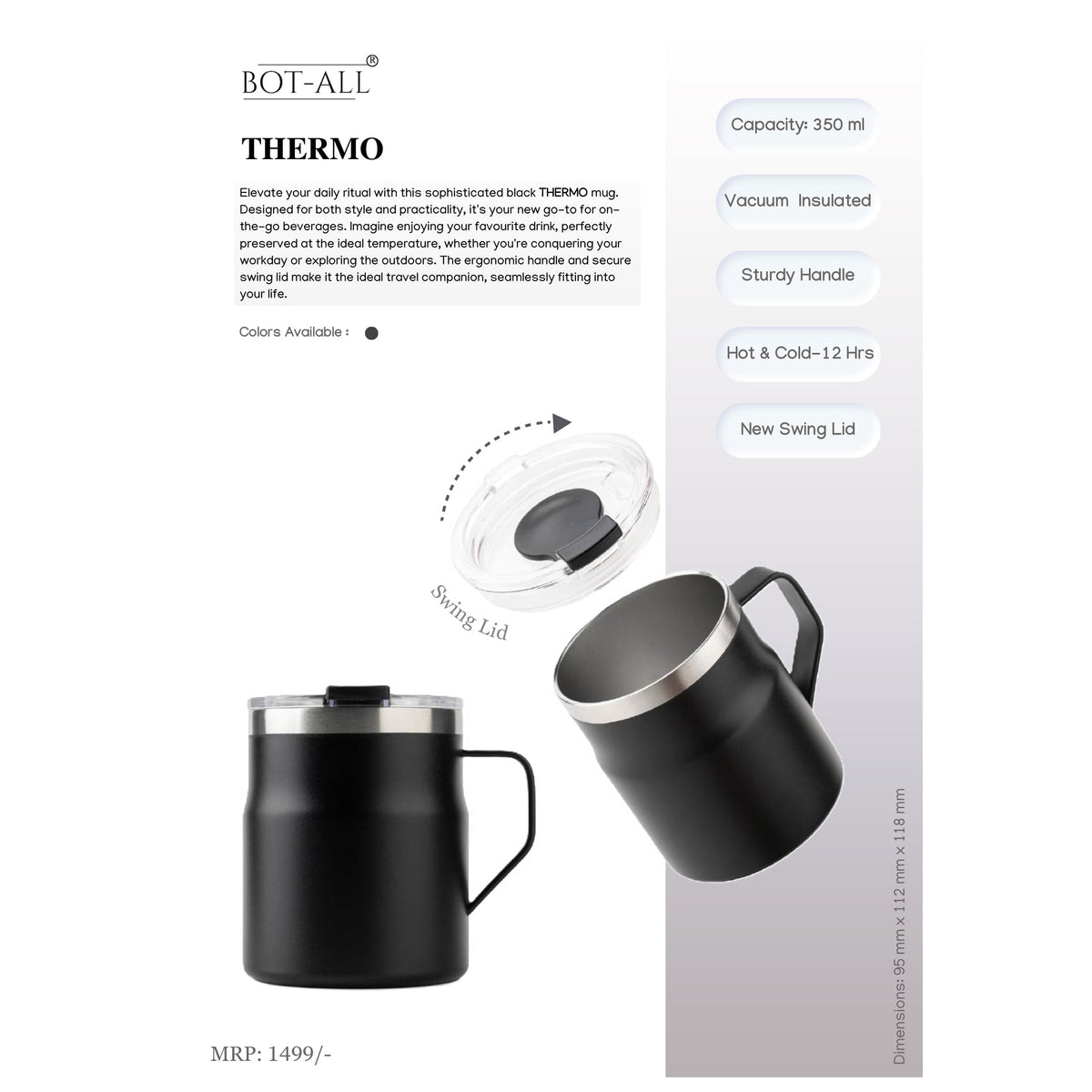 Bot-All - Thermo Vacuum Mug
