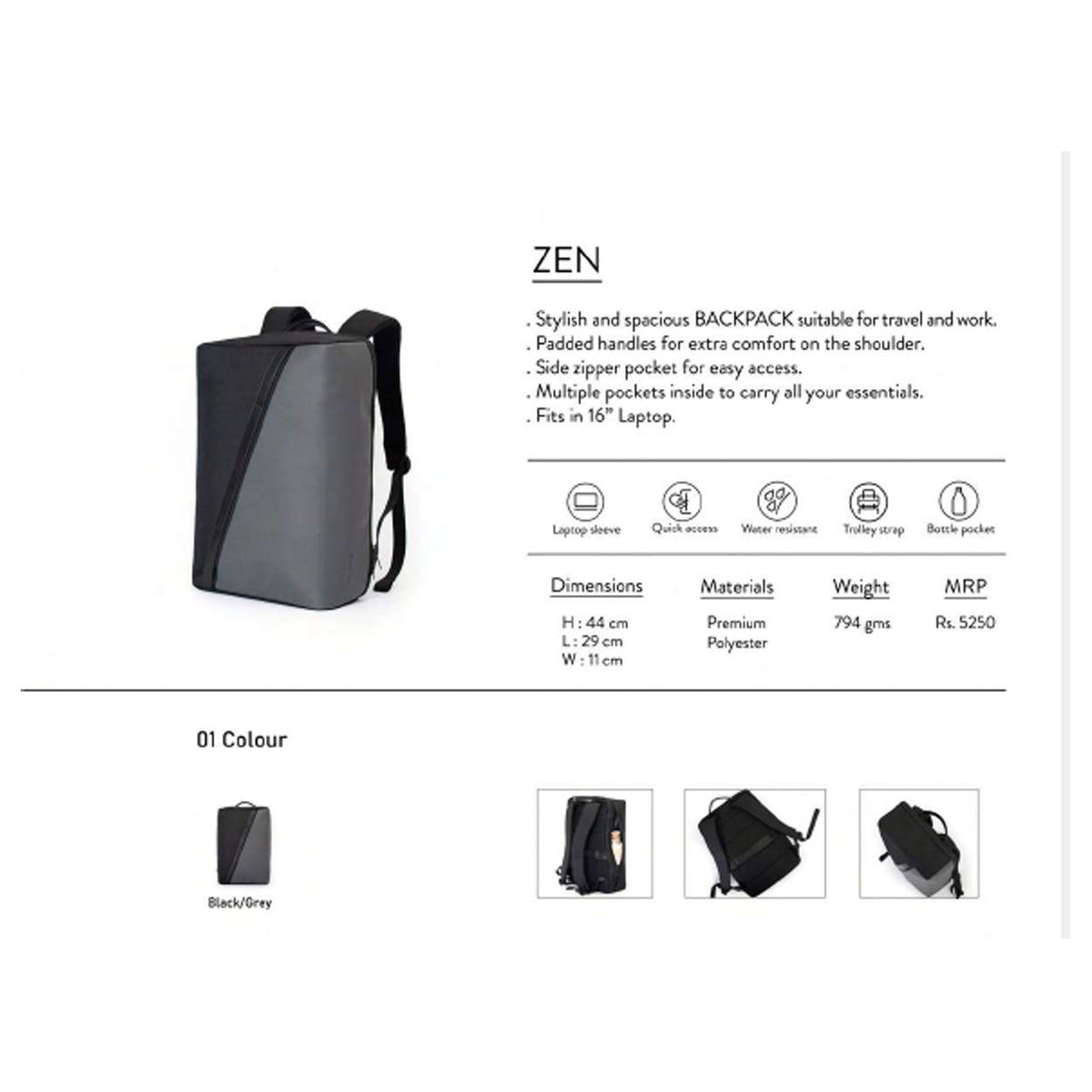 Oblique - Zen - Laptop Bag