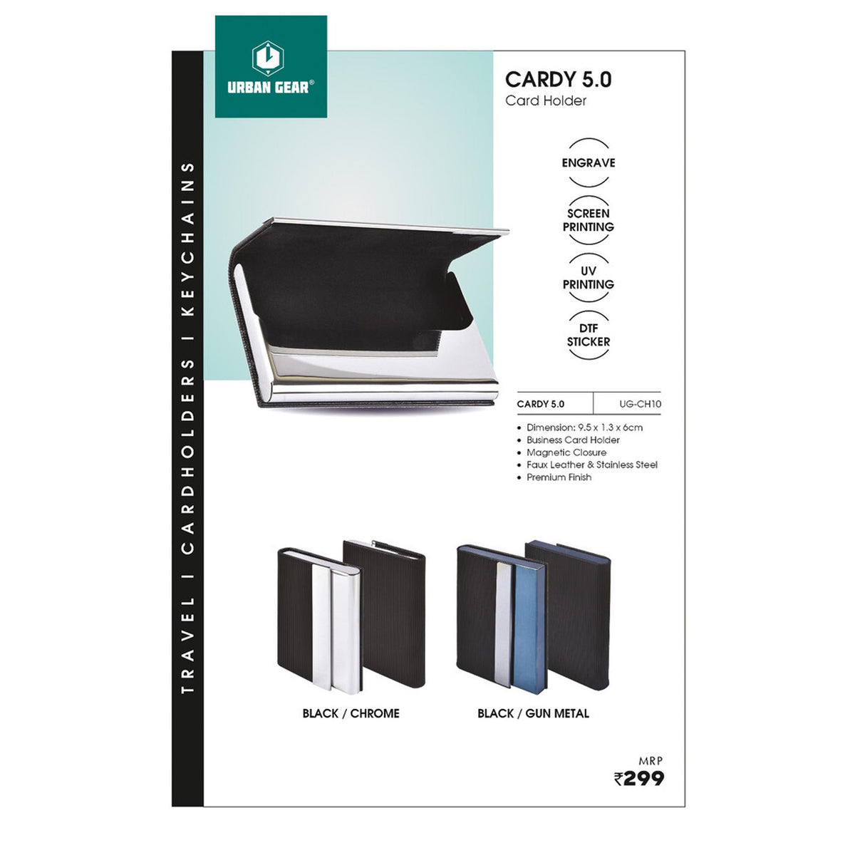 Urban Gear - Cardy 5.0 Card Holder UG-CH10