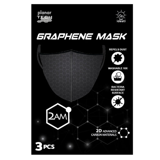 GRAPHENE-ENHANCED FACE MASK, PACK OF 3