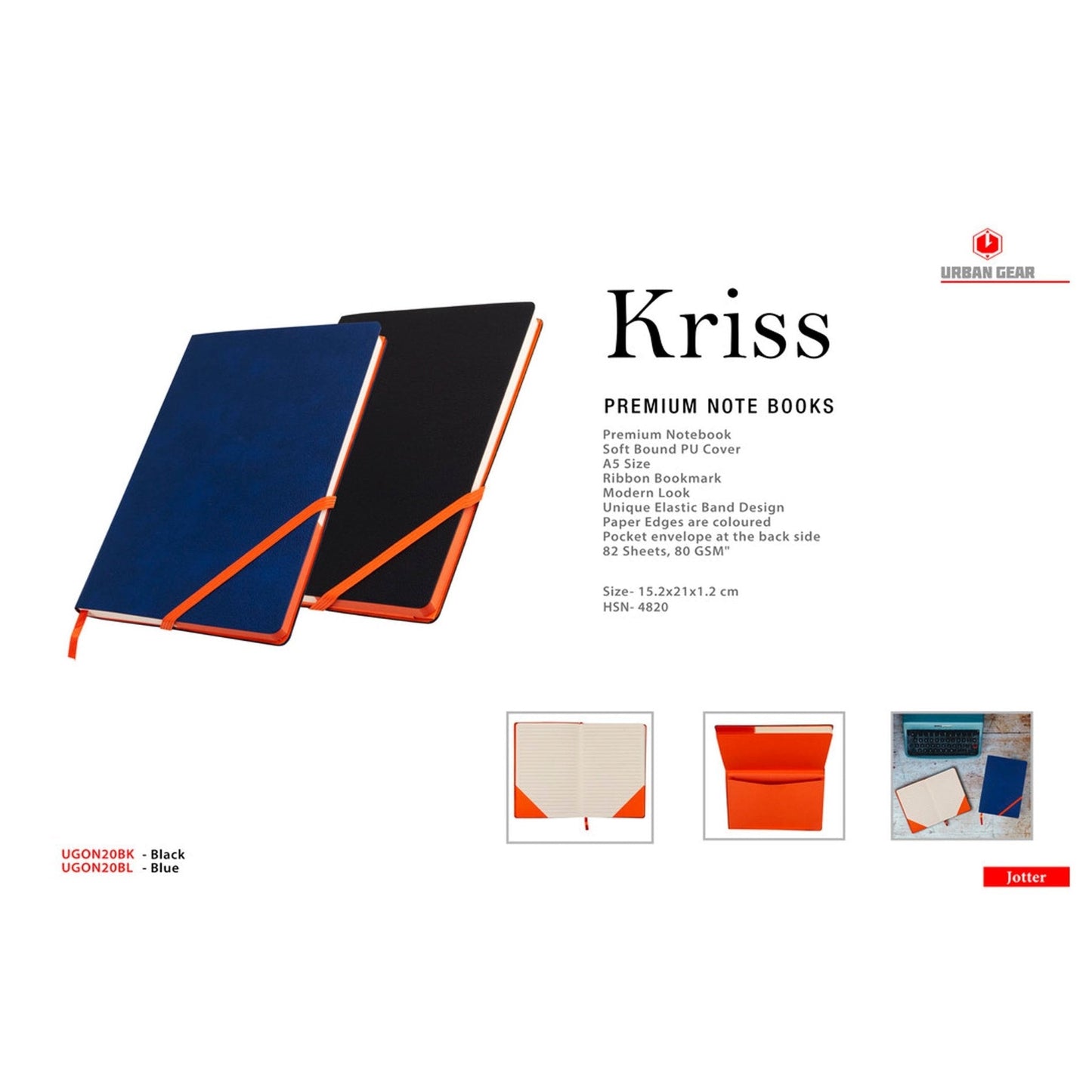 Kriss premium note books