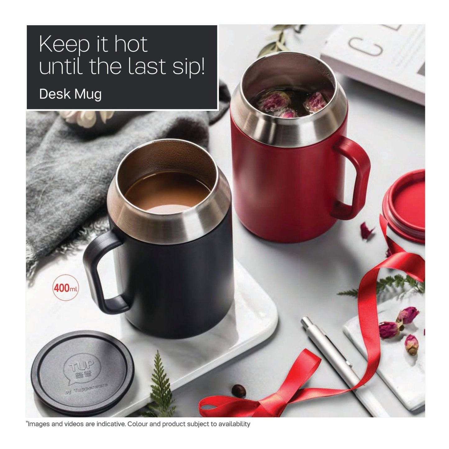 Tupperware Desk Mug