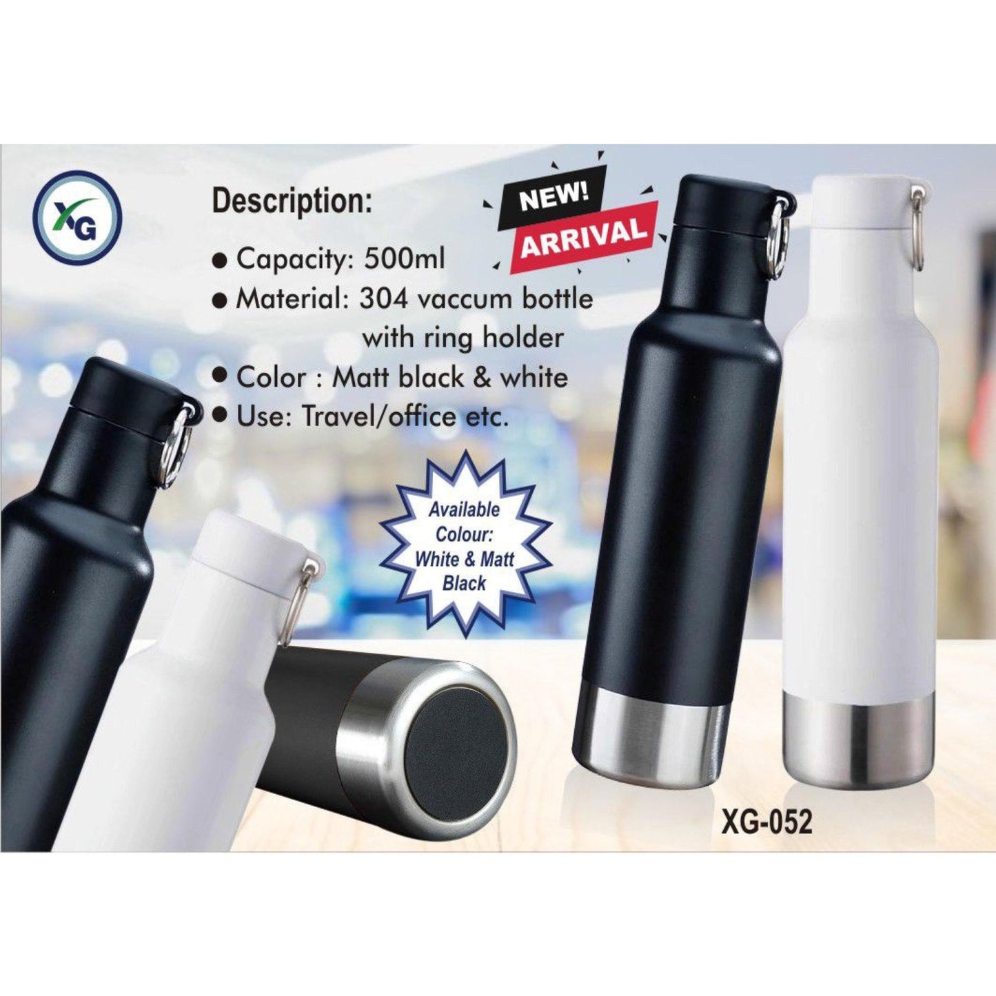 VACUUM HOT & COLD RING BOTTLE - XG - 052