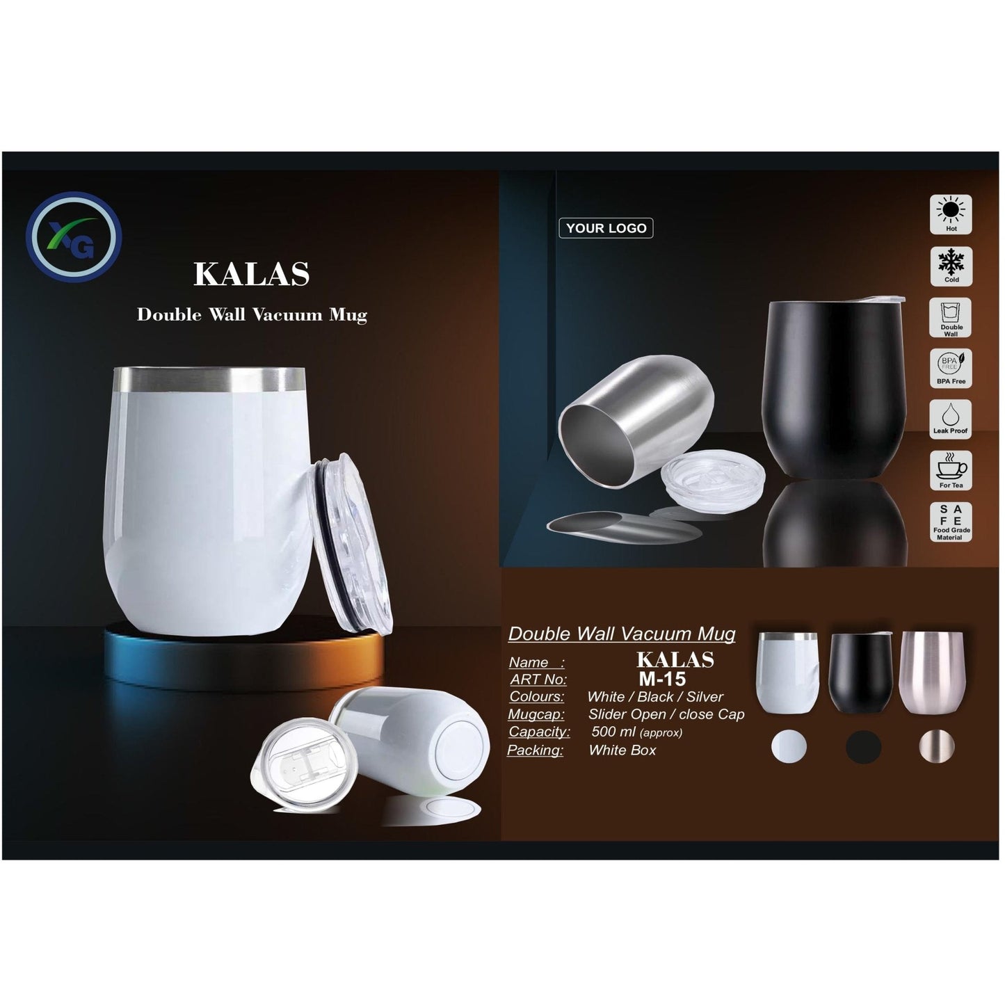 VACUUM HOT & COLD WINE - XG - M015
