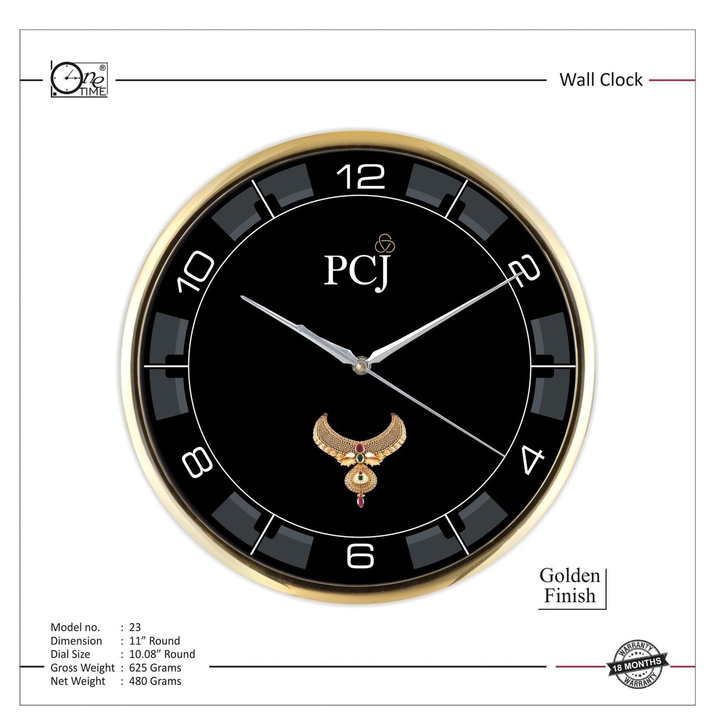 Wall Clock Pattern 23