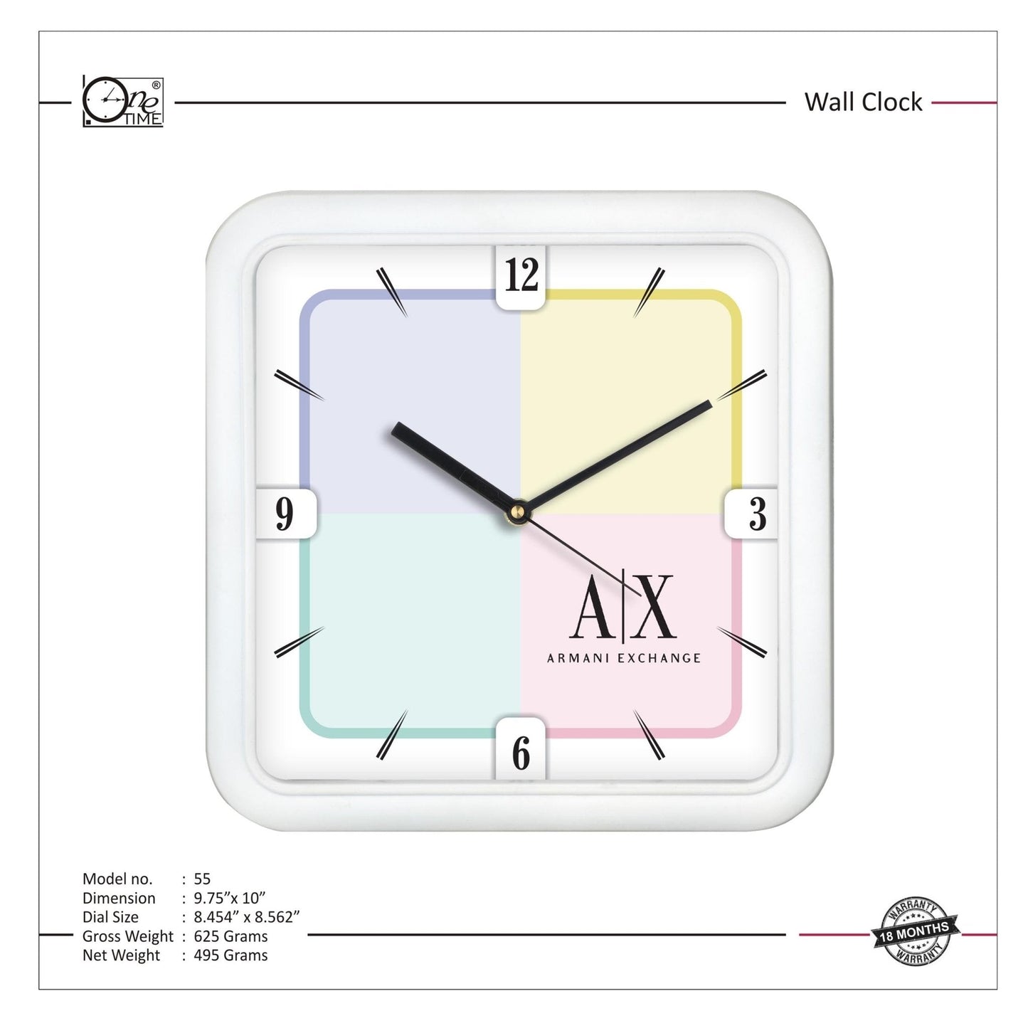 Wall Clock Pattern 55